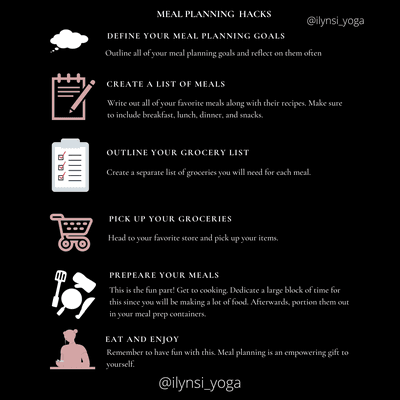 Meal planning tips to improve your daily nutrition.