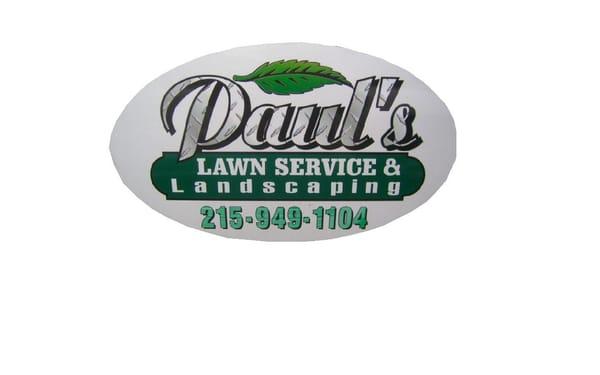 Paul's Lawn & Landscaping 215-949-1104