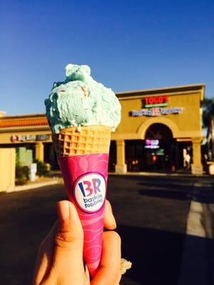 Pistachio Almond on sugar cone