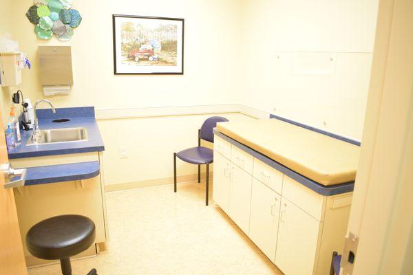 One of our exam rooms.