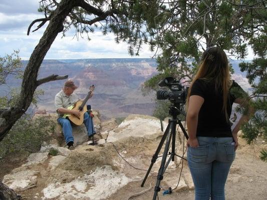 Grand Canyon Guitar get away with the James Hunley guitar studio