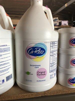 Ca-Rezz incontinent care 1 gallon $13.99