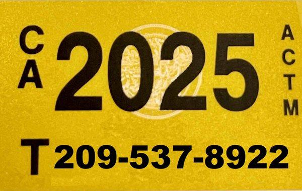 Wow!!! We have the new DMV 2025 tags here to renew your vehicle registration.  Walk in and walk out with your tags today.