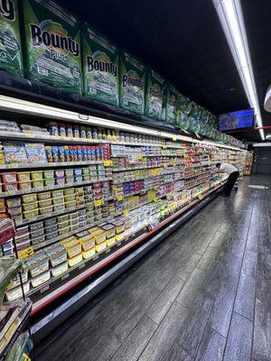 Dairy section