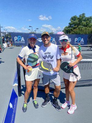 PPA Peachtree Classic (L-R: Leigh Waters, DCon Conley, Anna Leigh Waters)