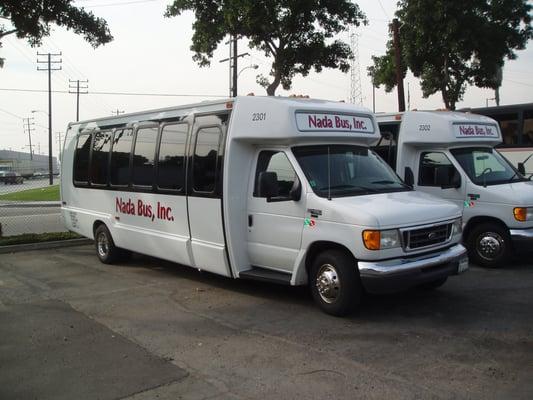 Our 23-seat Krystal mini-bus