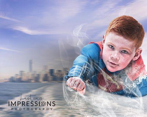 Lasting Impressions Photography Studio, Bay SHore NY. Super Hero Sessions, Movie Poster & Comic Book Additional Purchases.