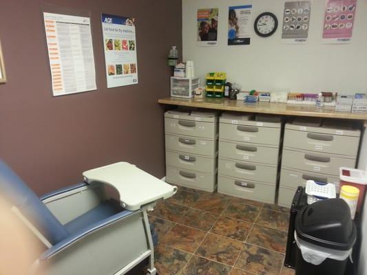 Phlebotomy Area