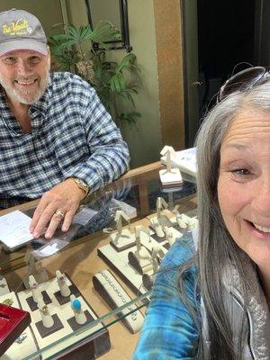 Stan was very helpful in providing me with beautiful options to update my jewelry.  Exceeded my expectations with great service :-).