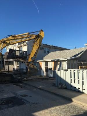 House knockdown Long beach NY