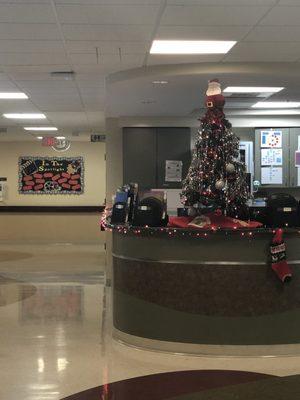 Baptist Health Floyd is already in the Christmas spirit!