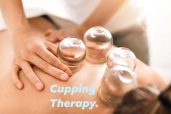 Add on cupping therapy is available