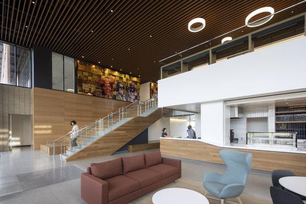 1st Floor lobby and Hungry Cafe area