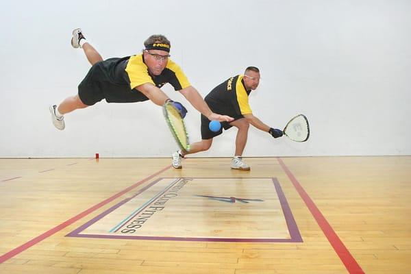 Come play on one of our racquetball courts for a game you will never forget!