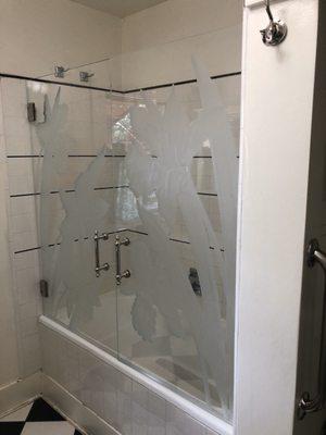 Beautiful shower doors