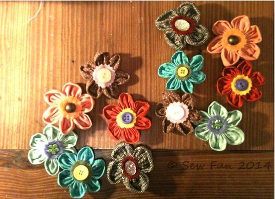 Button Flowers