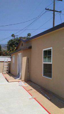 Exterior repair and paint. I am very detail oriented and always prepare and clean my work carefully.