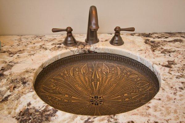 Creative sink at one of our Homes!