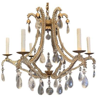 Bagues Beaded Rock Crystal Chandelier