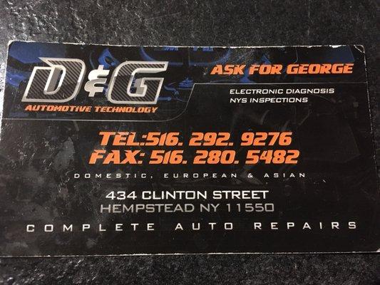 D & G Automotive Technology