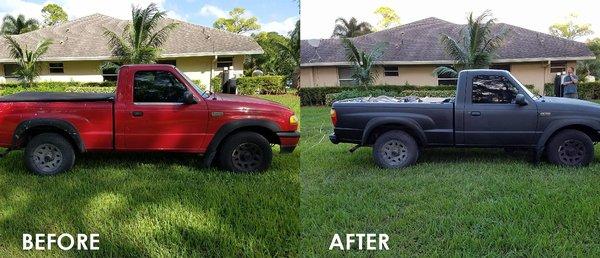 Before & After Protective Coating