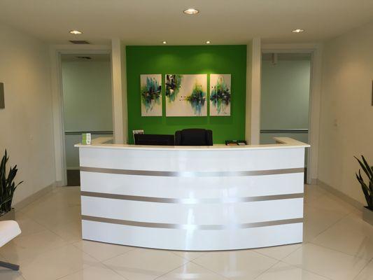 Reception Area- your clients and guests will be greeted by a friendly face