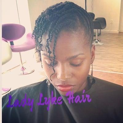 Natural twist styles