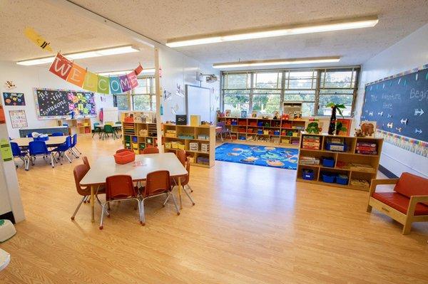 Our classrooms @ Miss Debbie's Creative Childcare.