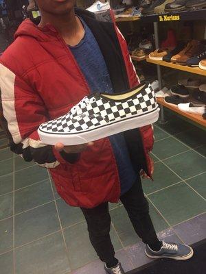 Checkered vans