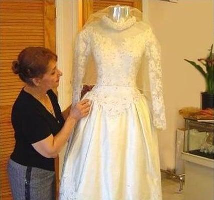 Wedding dress by Aazi