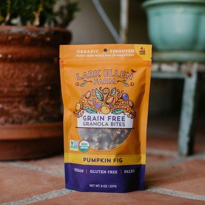 Lark Ellen Farm | Organic Grain Free Granola Bites Gluten Free - Pumpkin Fig