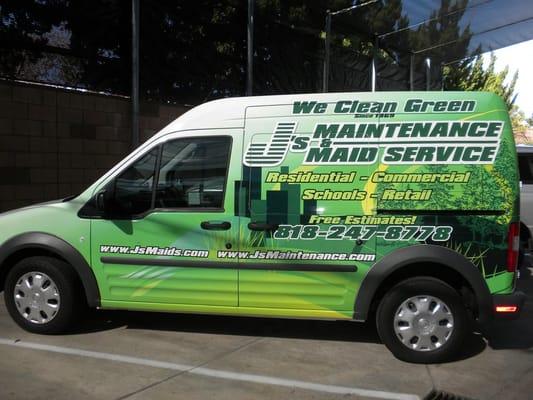 Watch for our GreenMobile driving around town.