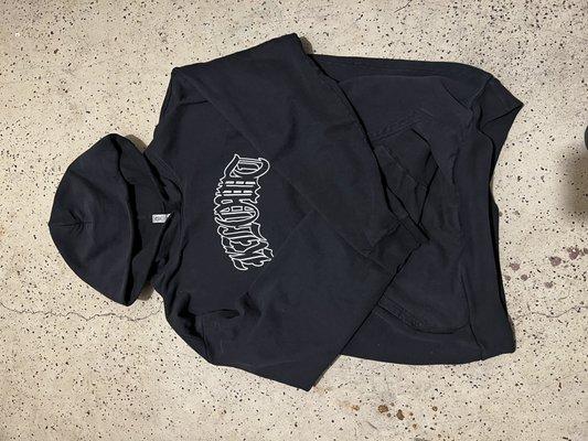 Custom Screen Printed Heavyweight Hoodie