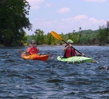 Great kayaking for novice or experienced kayakers