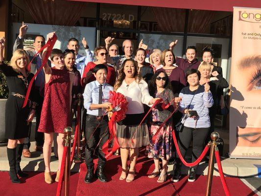 Laguna Longmi Family - the Ribbon Cutting!