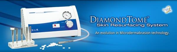 DiamondTome, medical grade, crystal free skin resurfacing system is here!