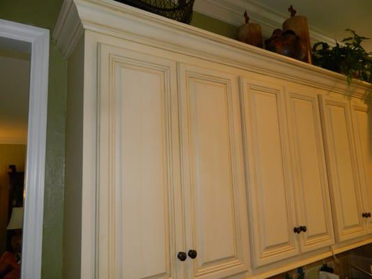 glazed cabinets