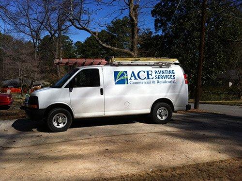 Ace Painting Services Van