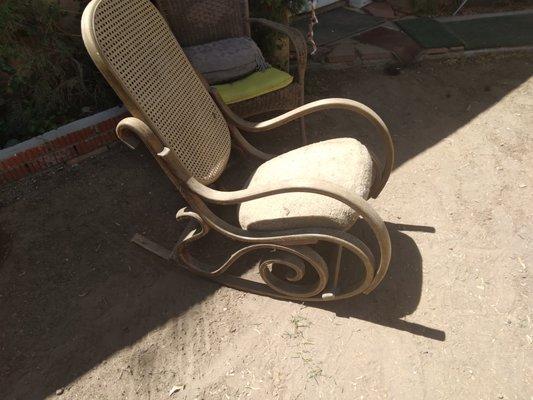 1960 rocks chair perfect condition