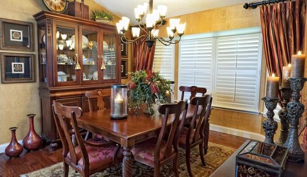 Traditional Dining Room in Apopka, FL.