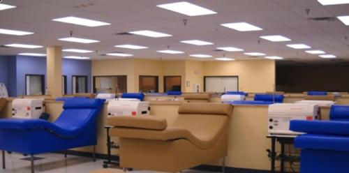 plasma Donation center