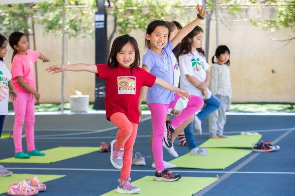 Leave it all on your mat! We love to offer a variety of mindfulness activities at Camp Izza.