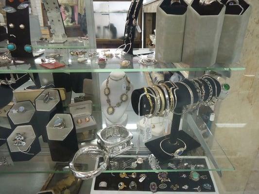 We carry a nice selection of vintage Sterling.