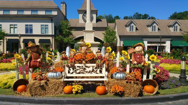 Town Center Fall Display