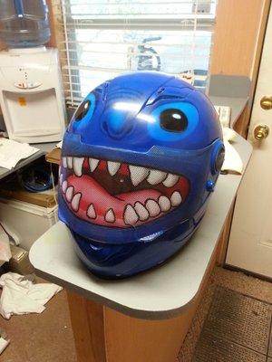 helmet painting