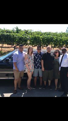 A fun day in the Napa Wine Country!