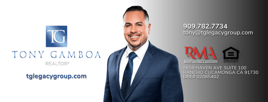 Tony Gamboa - TG Legacy Realty Group