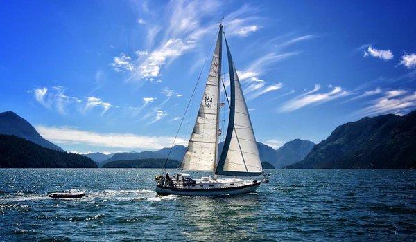 PNW Cruising - Valiant 42 in Toba Inlet, British Columbia