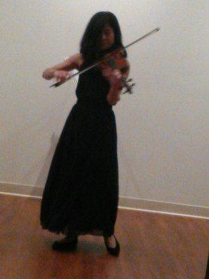 Violinist, Ms. Aya Kiyonaga