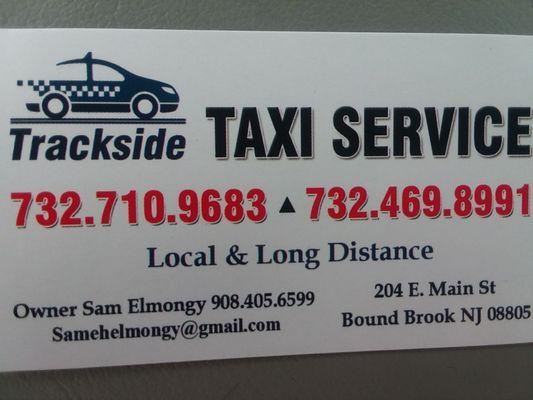 Bound Brook Trackside Taxi Service